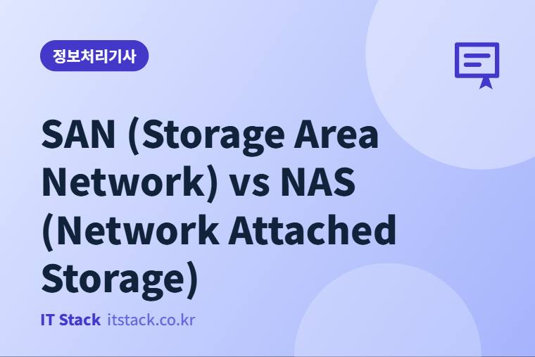 SAN (Storage Area Network) vs NAS (Network Attached Storage)