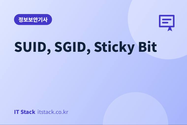 SUID, SGID, Sticky Bit